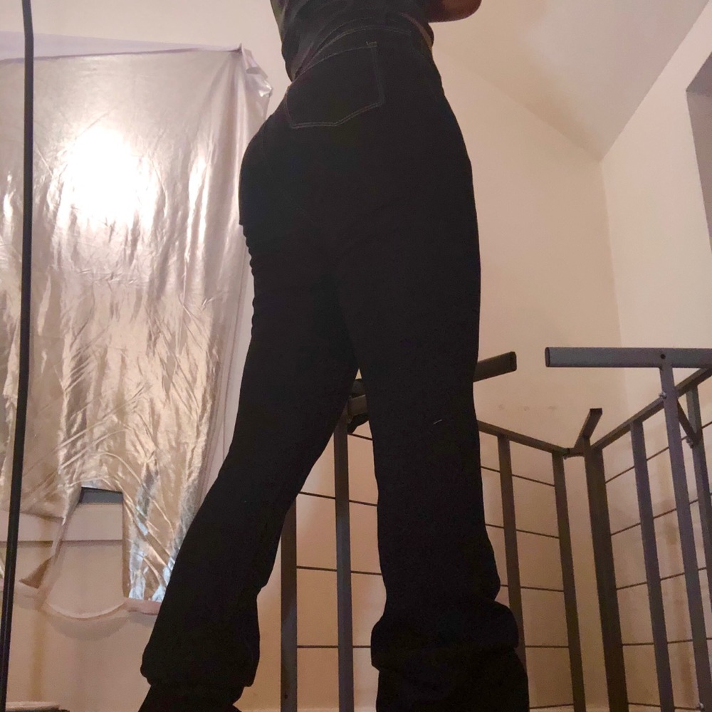 Stacked Jeans